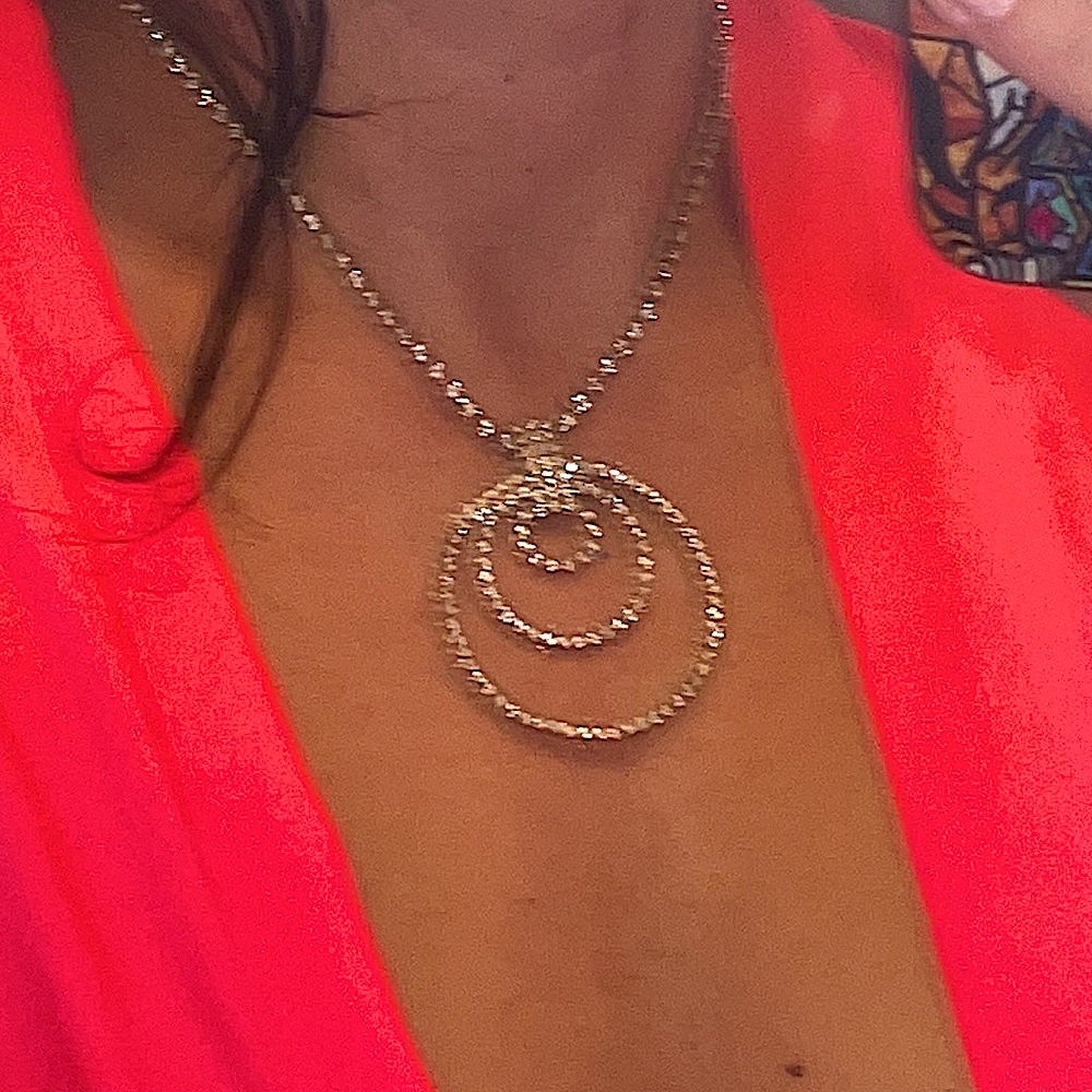 Stunning CZ Statement Necklace!